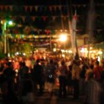 Party auf der karibischen Straße