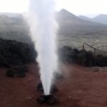 Wasserfontäne im Nationalpark Timanfaya