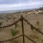 Blick auf den Strand Playa de los Pocillos