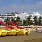 Wassersport am Playa Grande auf Lanzarote