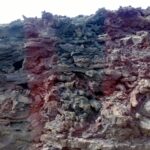 Erstarrte Lavamassen im Timanfaya Nationalpark