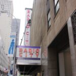Seiteneingang zur Radio City Music Hall in New York