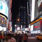Taxi am Times Square