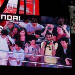 Selfies am Times Square per Videowand