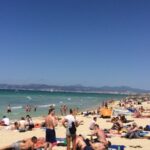 Strand an der Playa de Palma