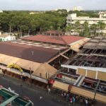 Blick vom Hotel Niagara auf den Bierkönig
