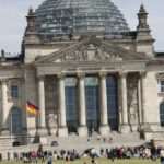 Kuppel über Reichstagsgebäude