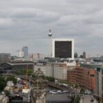 Blick über Berlin-Mitte von der Reichstagskuppel