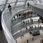 Rampe zur Aussichtsplattform in der Reichstagskuppel