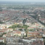 Berlin von oben vom Fernsehturm gesehen