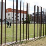 Markierung des Verlaufs der Berliner Mauer