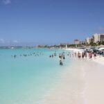 Strand am Palm Beach auf Aruba