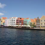 Handelskade in Willemstad auf Curacao