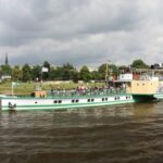 Schifffahrt auf der Elbe bei Dresden