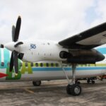 Flugzeug der Insel-Air Flotte