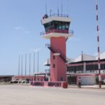 Flamingo-Airport auf Bonaire