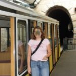 Talstation der Dresdner Standseilbahn mit dem Portal des Burgbergtunnels