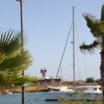 Tower des nahen Flughafen vom Plaza Resort Bonaire