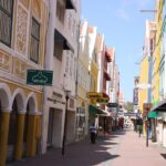 Fußgängerzone auf Curacao
