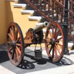 Kanone vor dem Fort Amsterdam