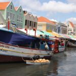Boote Schwimmender Markt Willemstad - Curacao