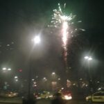 Feuerwerk an Silvester