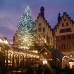 Weihnachtsbaum auf dem Frankfurter Weihnachtsmarkt