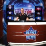 Nachrichtenstudio im Madame Tussauds