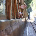 Blick aus dem Tren de Sóller