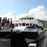 Einschiffen im Hafen von Port de Sóller