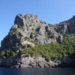 Felsen entlang der Schifffahrt nach Sa Calobra