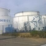 Kerosinlager am Frankfurter Flughafen