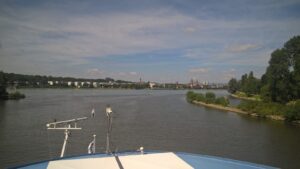 Fahrt vom Main in den Rhein