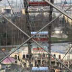 Riesenradplatz durch das Wiener Riesenrad gesehen