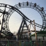 Achterbahn vor Wiener Riesenrad